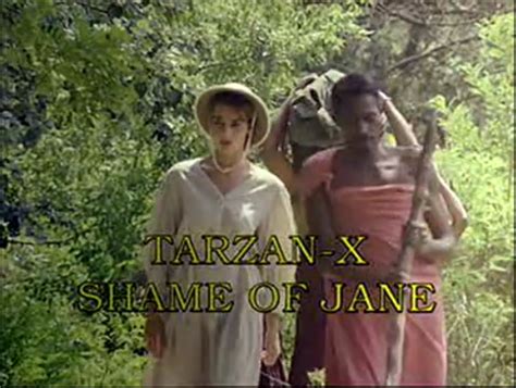 Tarzan-X: The Shame of Jane (sh. Tarzan-X: Janeina sramota) je italijanski pornografski film snimljen 1995. u režiji Joea d'Amatoa.Predstavlja adaptaciju romana Tarzan of the Apes američkog književnika Edgara Ricea Burroughsa, prvog iz ciklusa o Tarzanu.Naslovni protagonist, koga tumači Rocco Siffredi, je bijeli mladić koga su odgojili majmuni u …